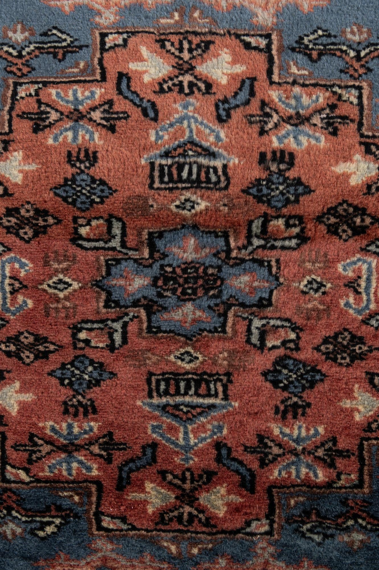 4' 4 x 5' 11 Hand Knotted Bokhara Wool Rug