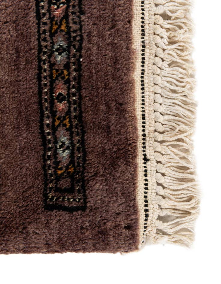 Detail image of 7' 3 x 10' 3  Hand Knotted Bokhara Oriental Wool Rug