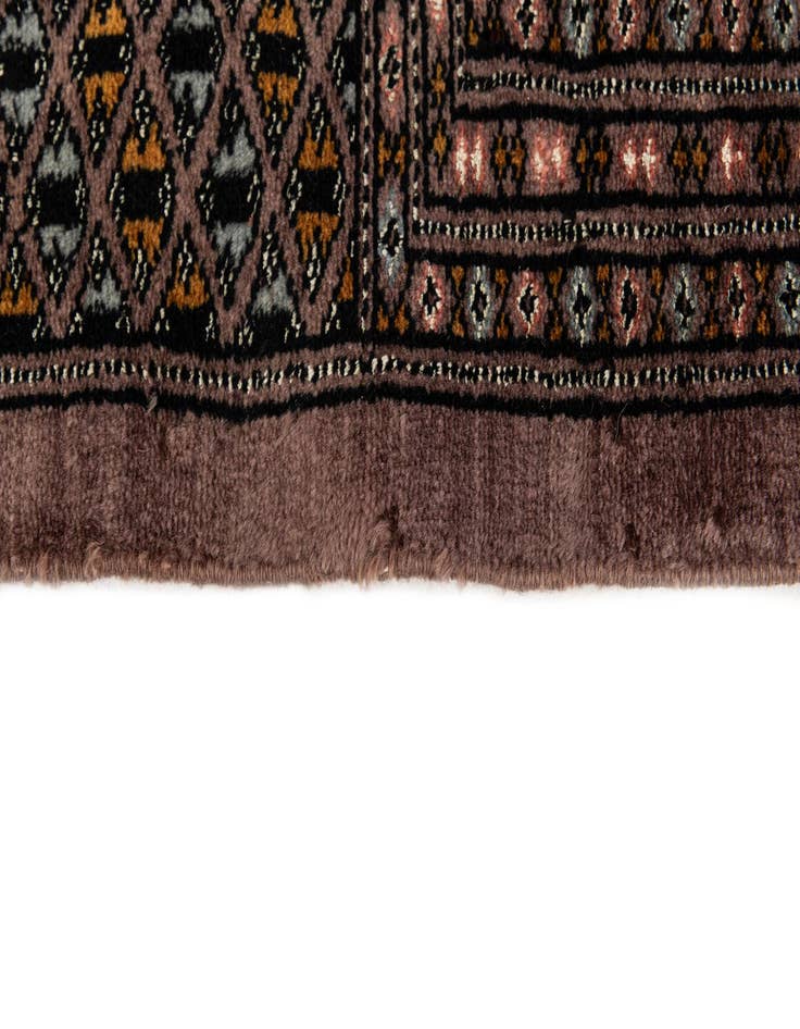 Detail image of 7' 3 x 10' 3  Hand Knotted Bokhara Oriental Wool Rug