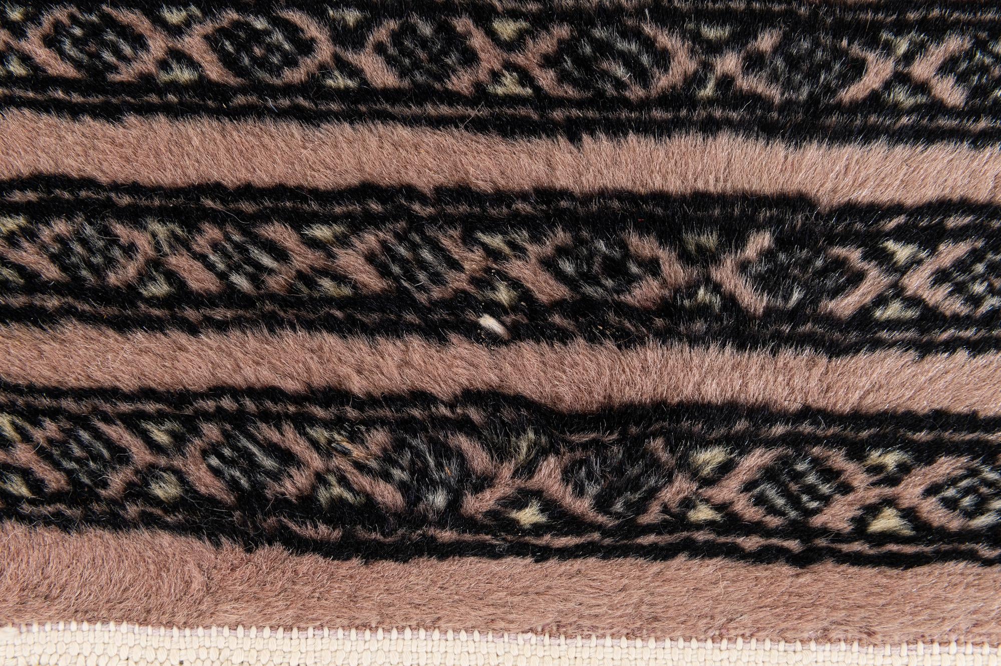 2' 7 x 3' 10 Hand Knotted Bokhara Oriental Wool Rug