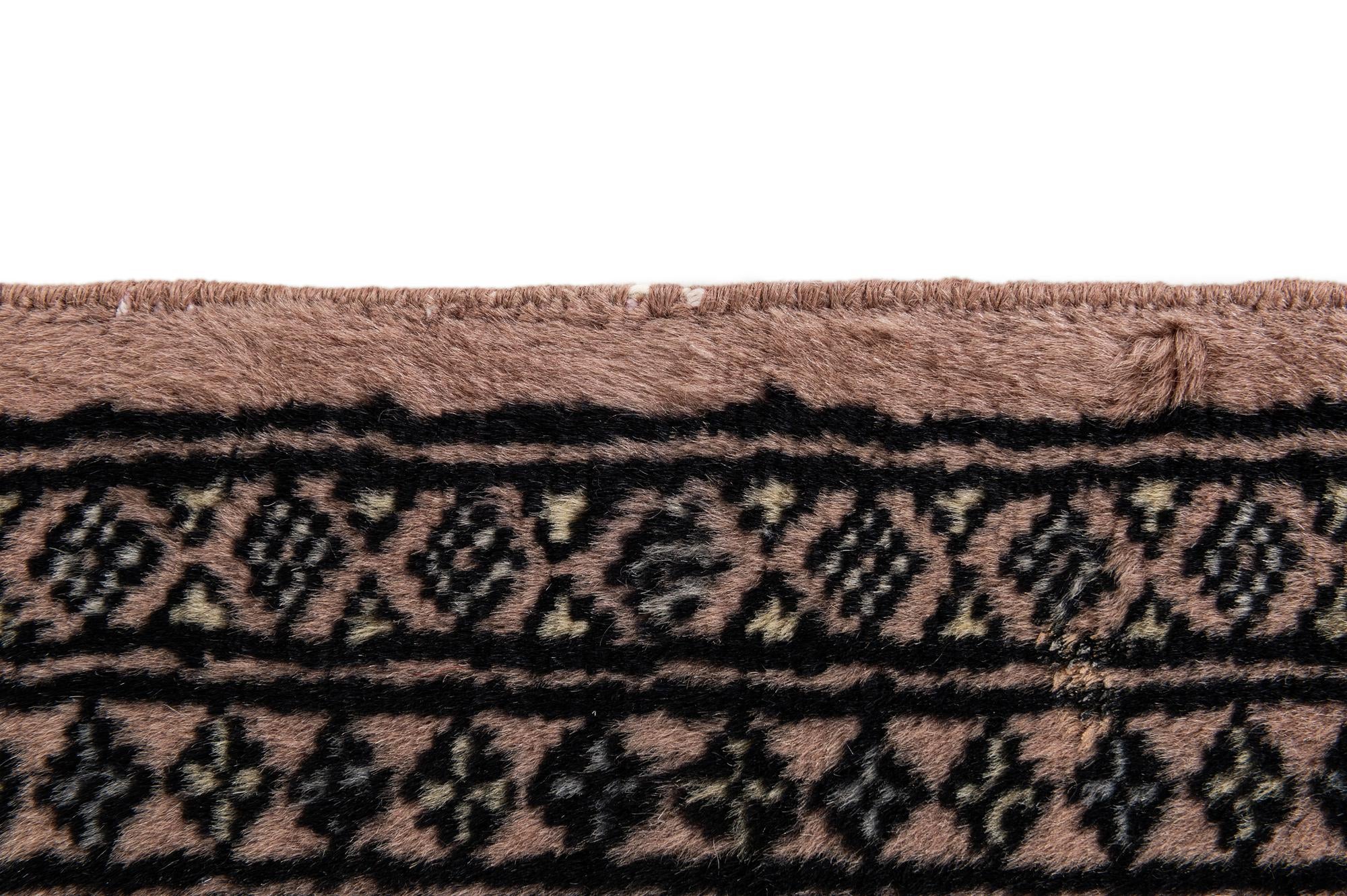 2' 7 x 3' 10 Hand Knotted Bokhara Oriental Wool Rug