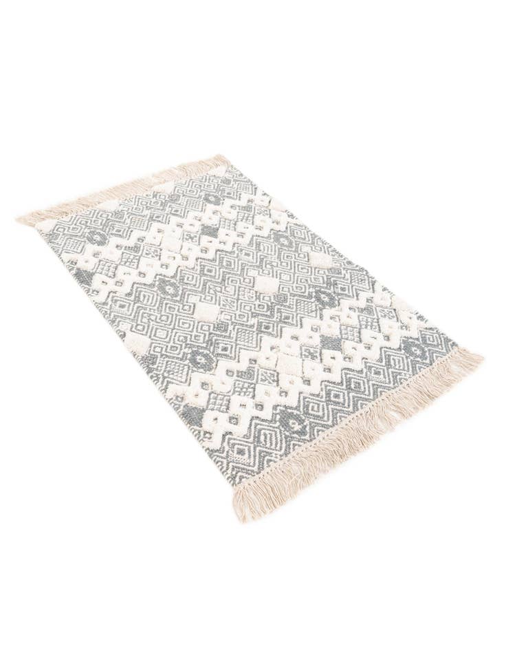 Detail image of 2' 2 x 3' 1  Hand Braided Jute Rug