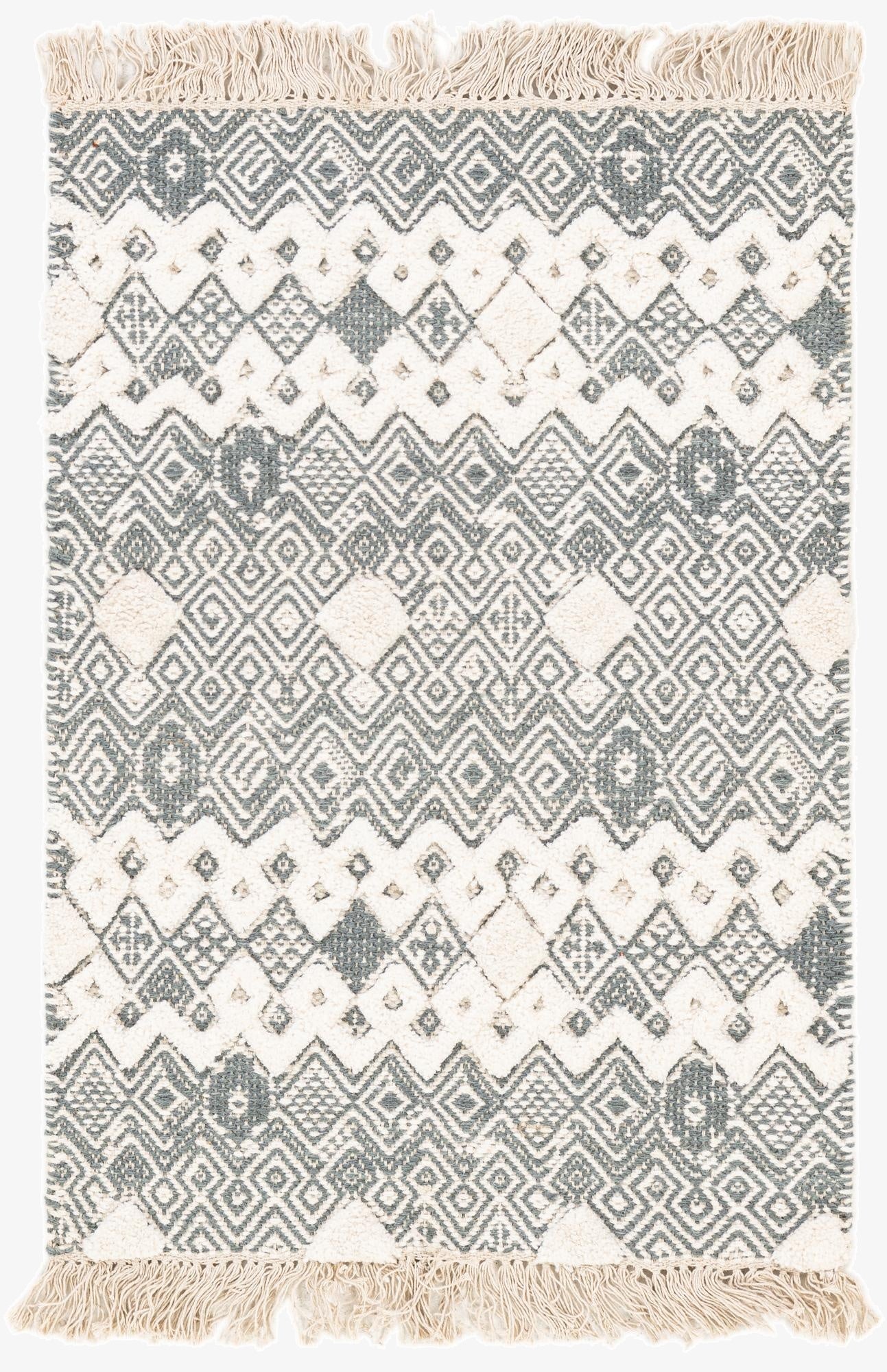 2' 2 x 3' 1  Hand Braided Jute Rug