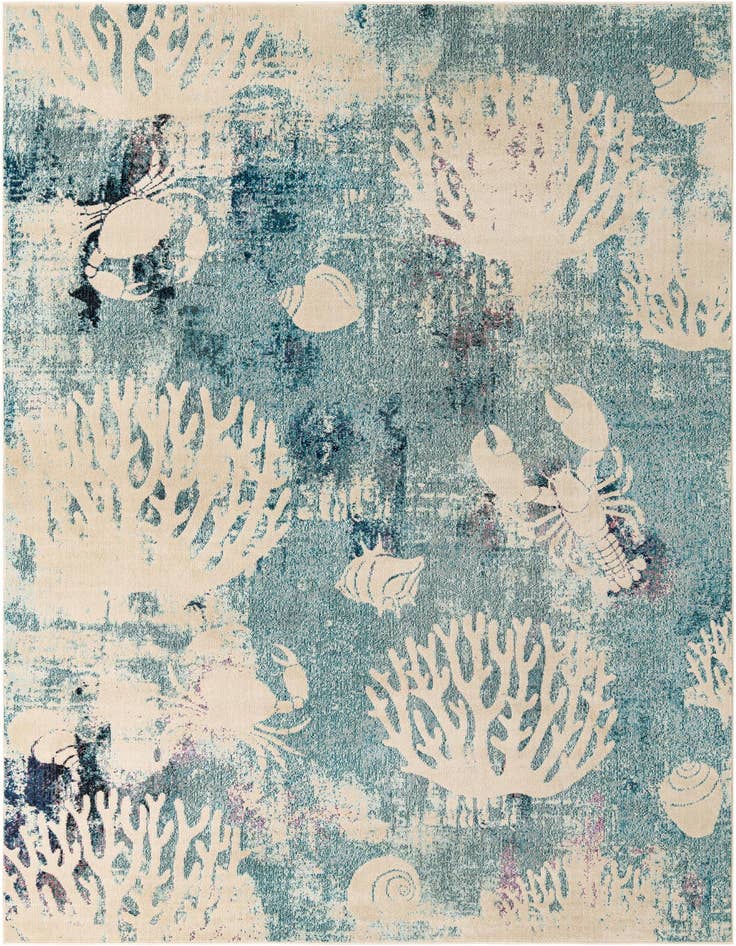 Detail image of 9' x 12' 2 Washable Capri Rug