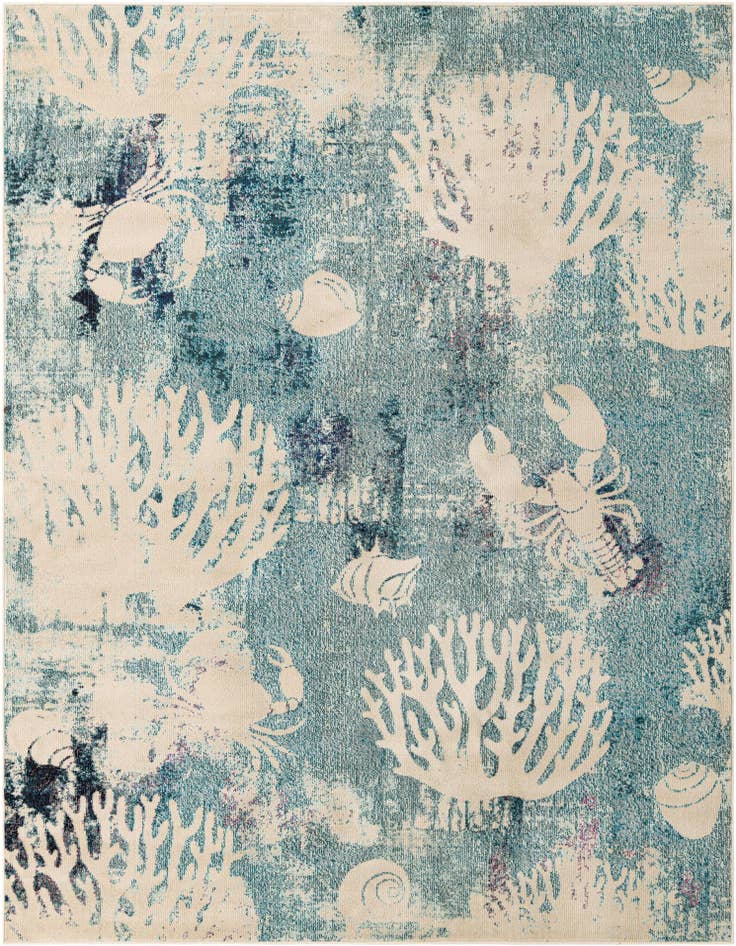 Detail image of 8' x 10' Washable Capri Rug