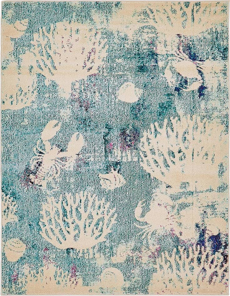 Detail image of 4' x 6' Washable Capri Rug