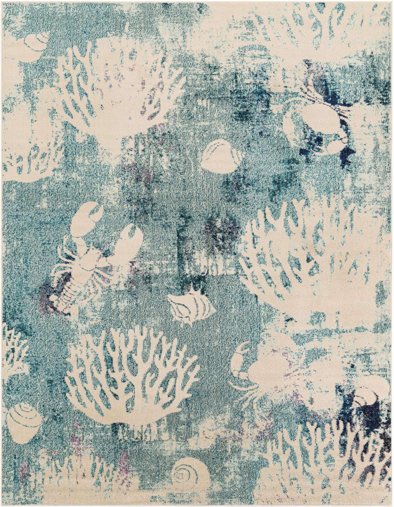 7' 1 x 10' Washable Capri Rug