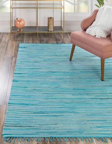 5' x 8' Chindi Cotton Rug
