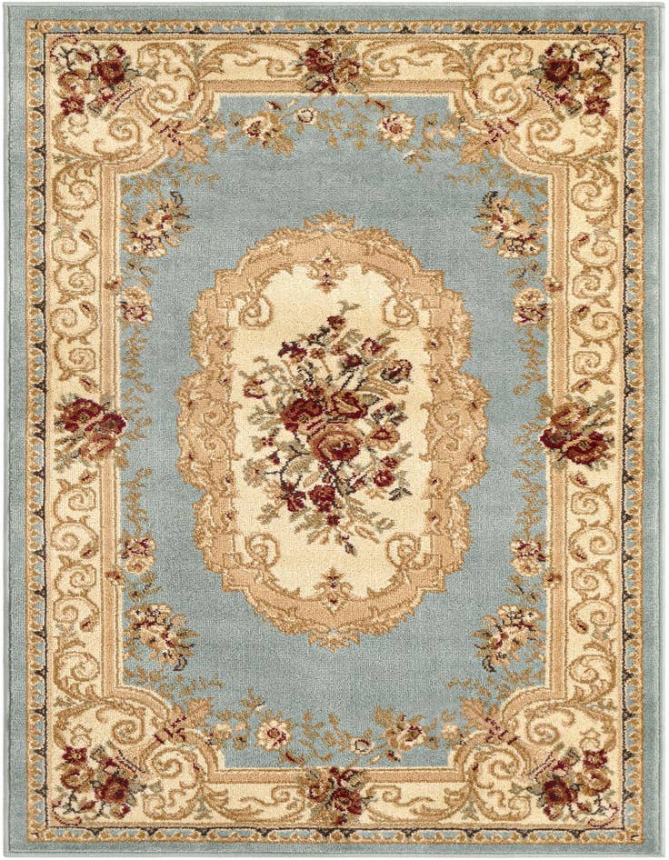 Detail image of 3' x 5' 3 Classic Aubusson Rug