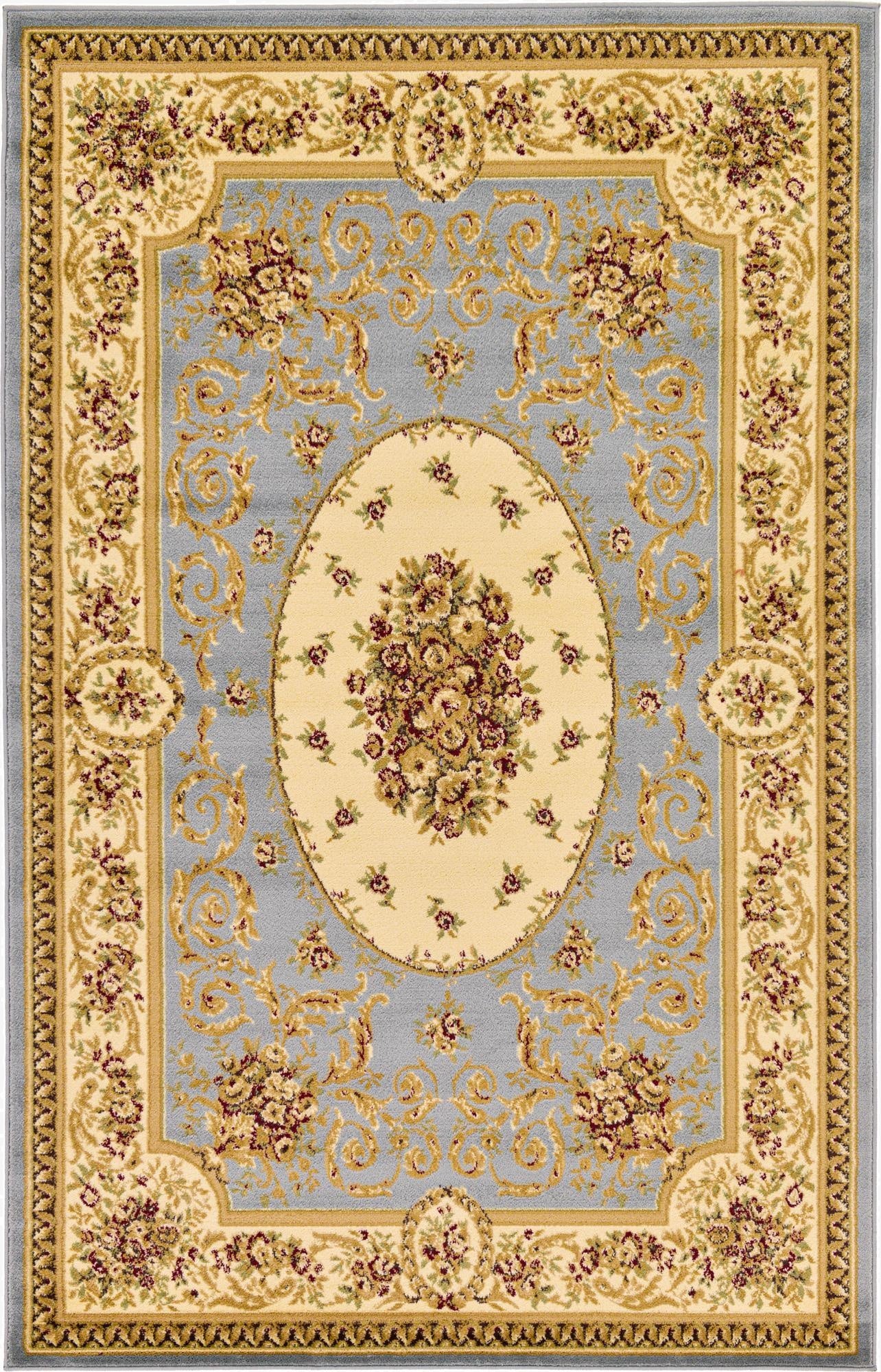 5' x 8' Classic Aubusson Rug