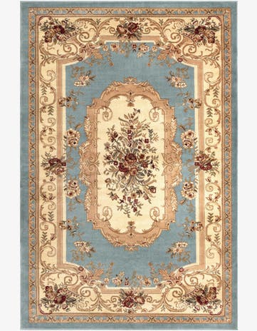 6' x 9' Classic Aubusson Rug