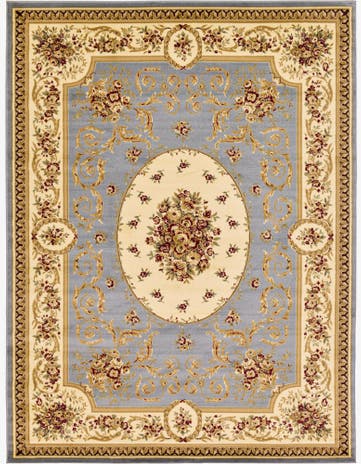 9' x 12' Classic Aubusson Rug