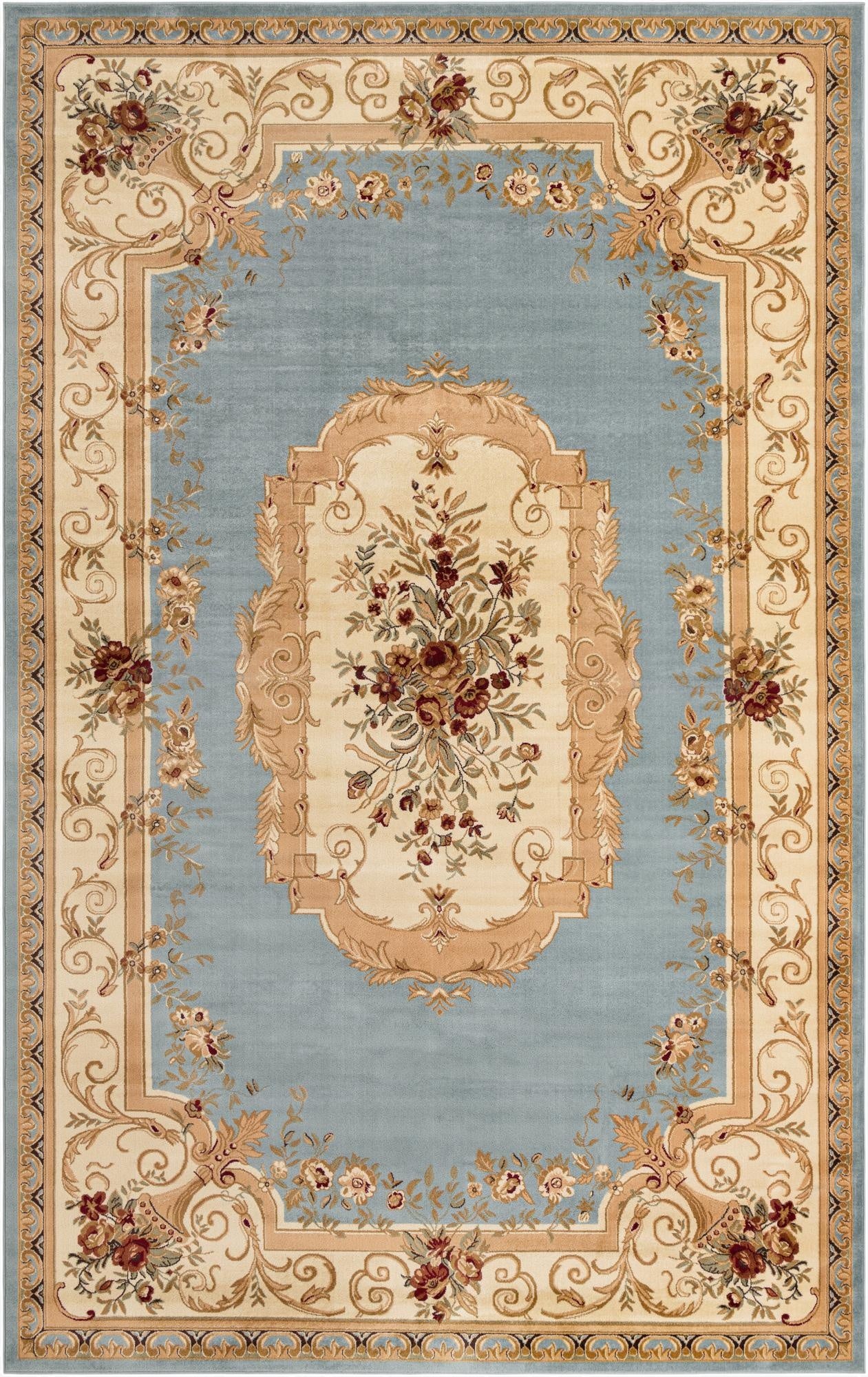Primary image 10' 6 x 16' 5 Classic Aubusson Rug
