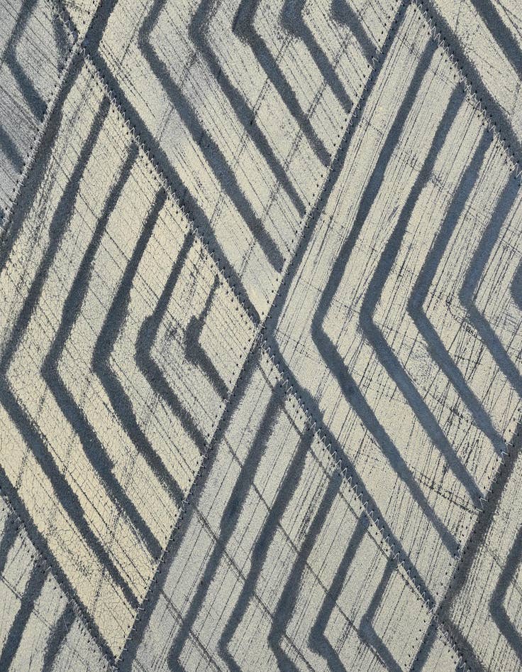 Detail image of 4' 10 x 8' Cowhide Rug