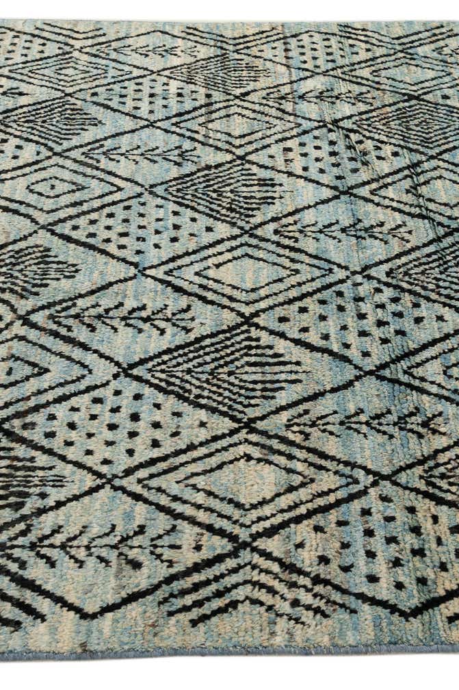 6' 6 x 9' 2 Hand Knotted Darya Wool Rug