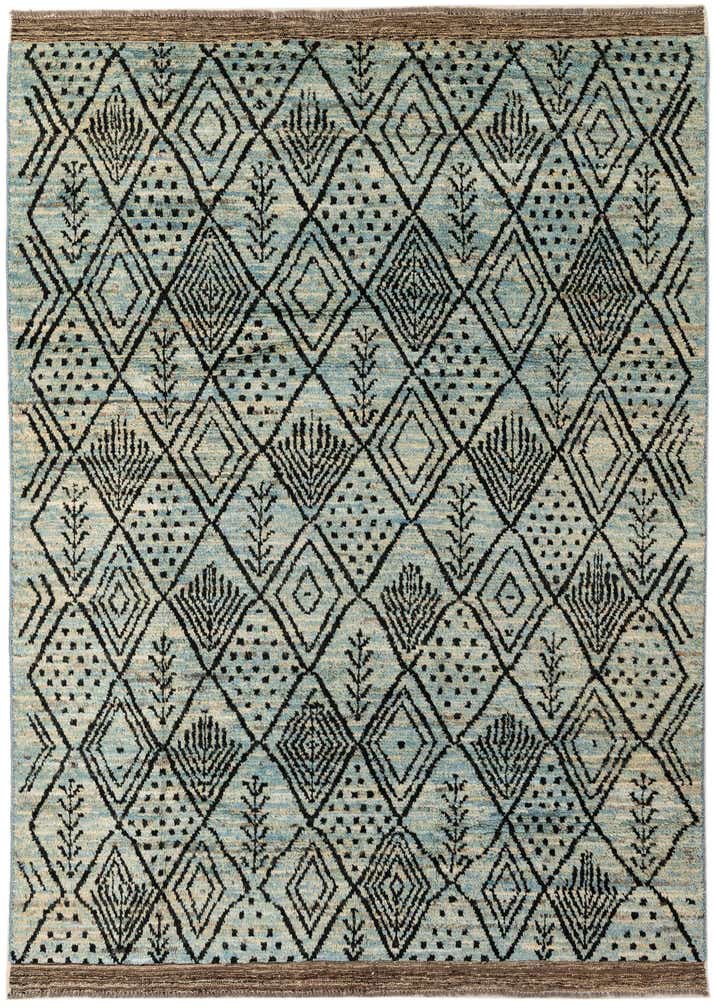 6' 6 x 9' 2 Hand Knotted Darya Wool Rug