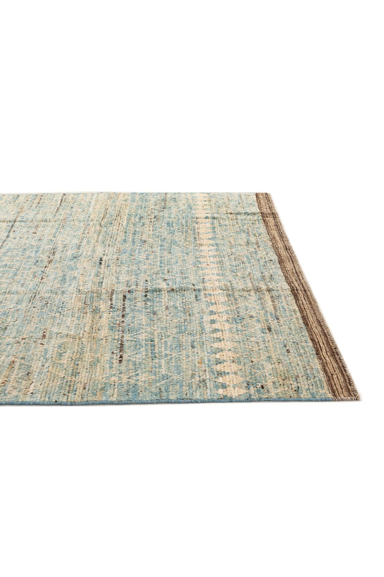 6' 3 x 9' 6 Hand Knotted Darya Wool Rug