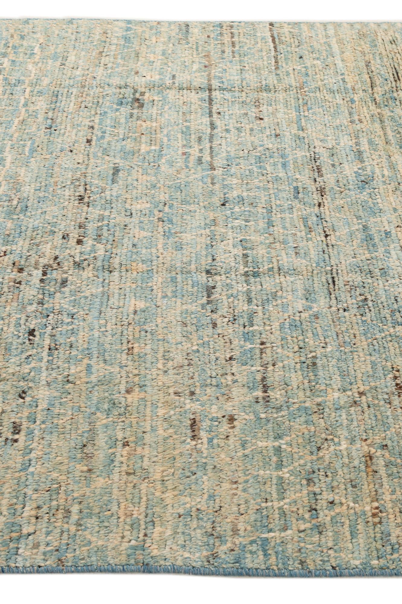 6' 3 x 9' 6 Hand Knotted Darya Wool Rug
