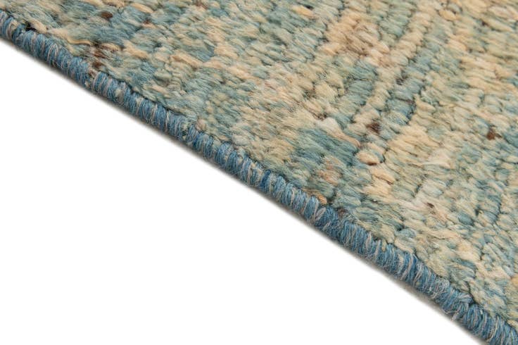 Detail image of 6' 3 x 9' 6 Hand Knotted Darya Wool Rug