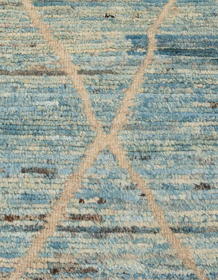 Detail image of 6' 10 x 9' 10  Hand Knotted Darya Wool Rug
