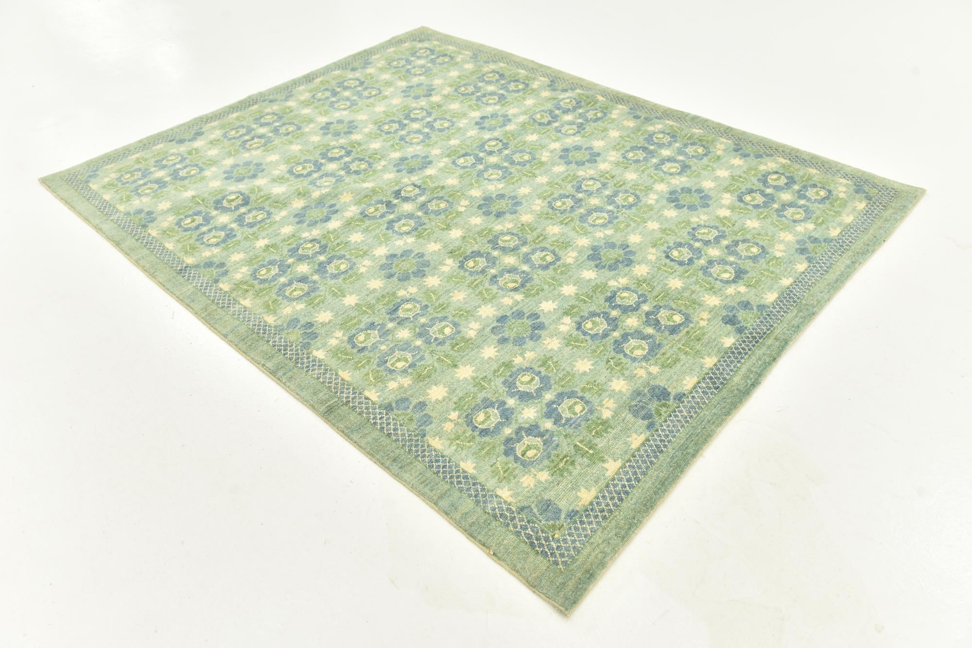 5' 10 x 7' 4 Hand Knotted Darya Oriental Rug