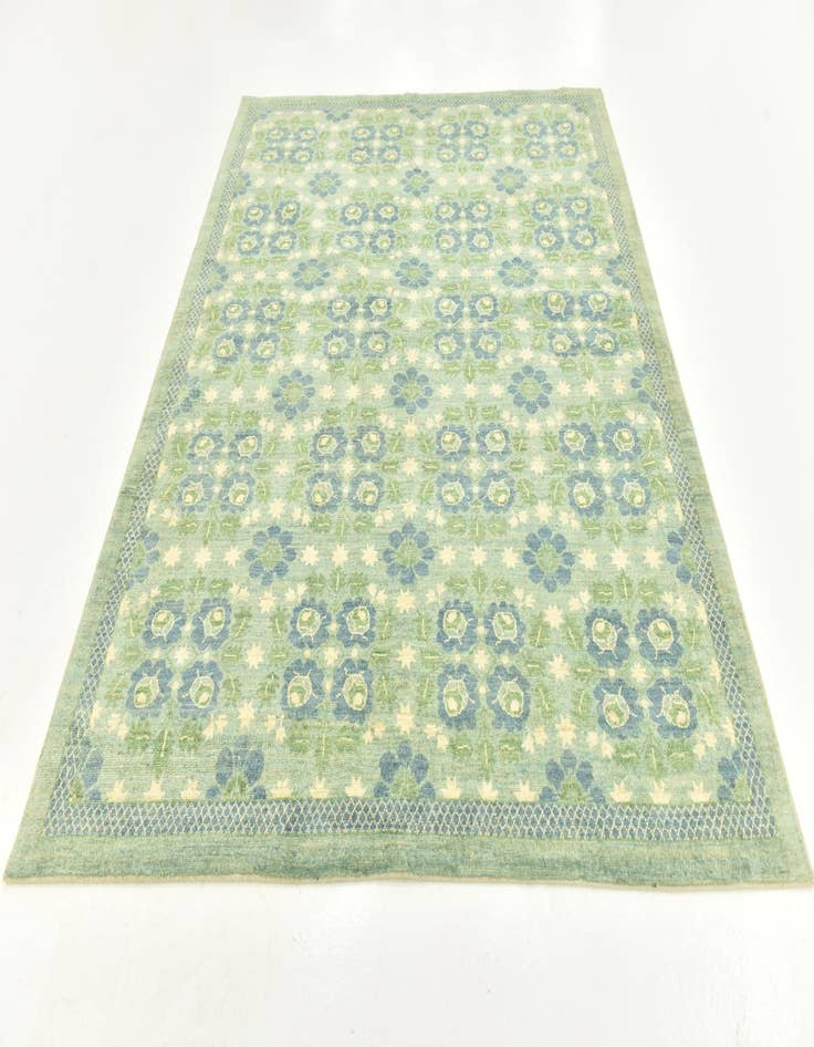 Detail image of 5' 10 x 7' 4  Hand Knotted Darya Oriental Rug