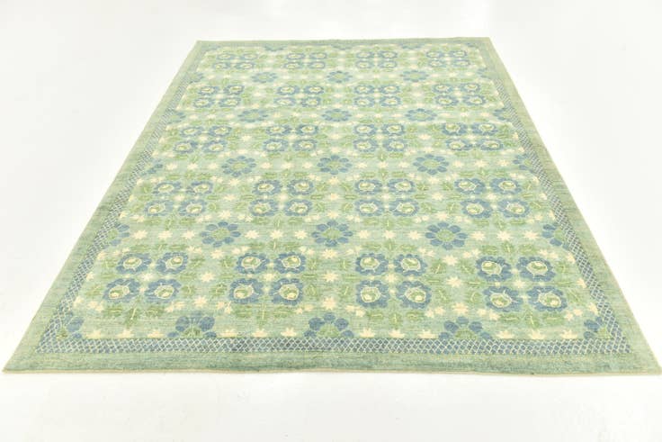 Detail image of 5' 10 x 7' 4 Hand Knotted Darya Oriental Rug
