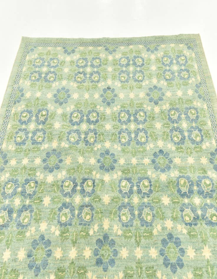 Detail image of 5' 10 x 7' 4  Hand Knotted Darya Oriental Rug