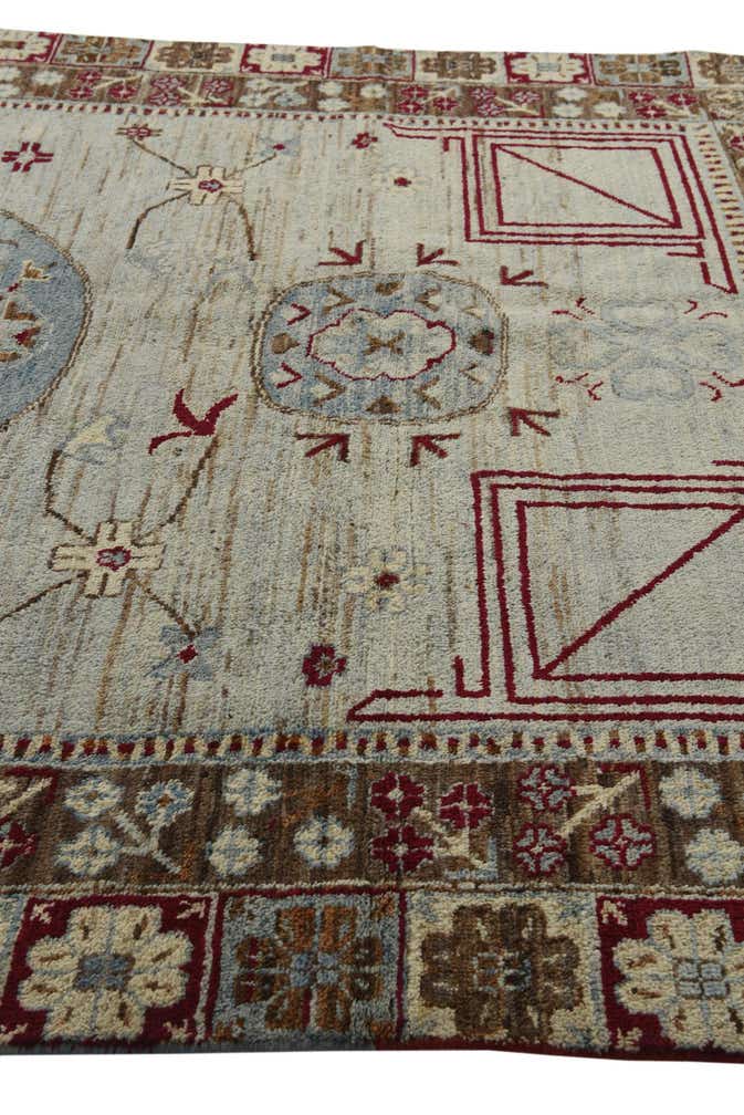 6' 8 x 10' 2 Hand Knotted Darya Wool Rug