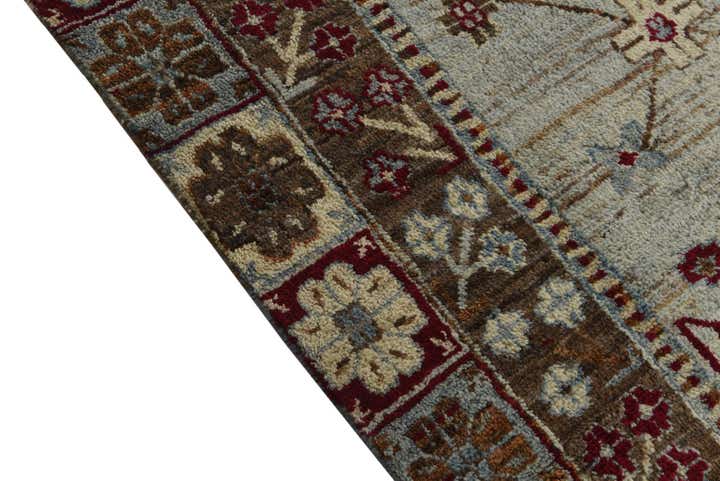 6' 8 x 10' 2 Hand Knotted Darya Wool Rug