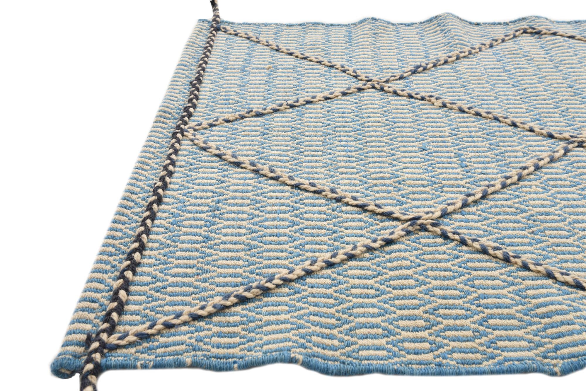 4' x 6' 1 Hand Knotted Darya Wool Rug