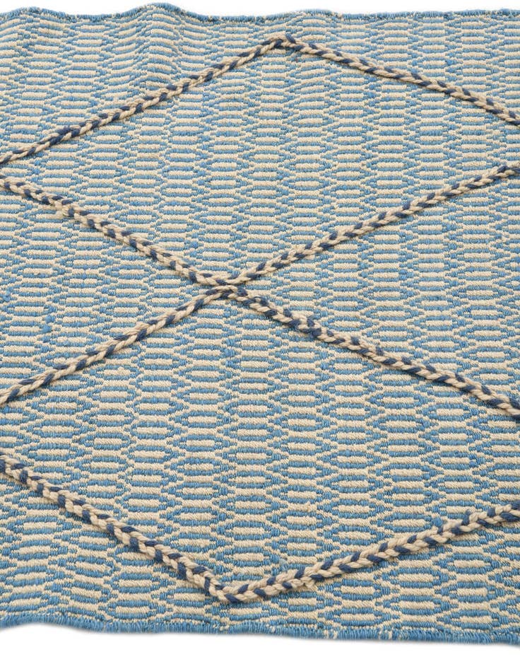 Detail image of 4' x 6' 1  Hand Knotted Darya Wool Rug