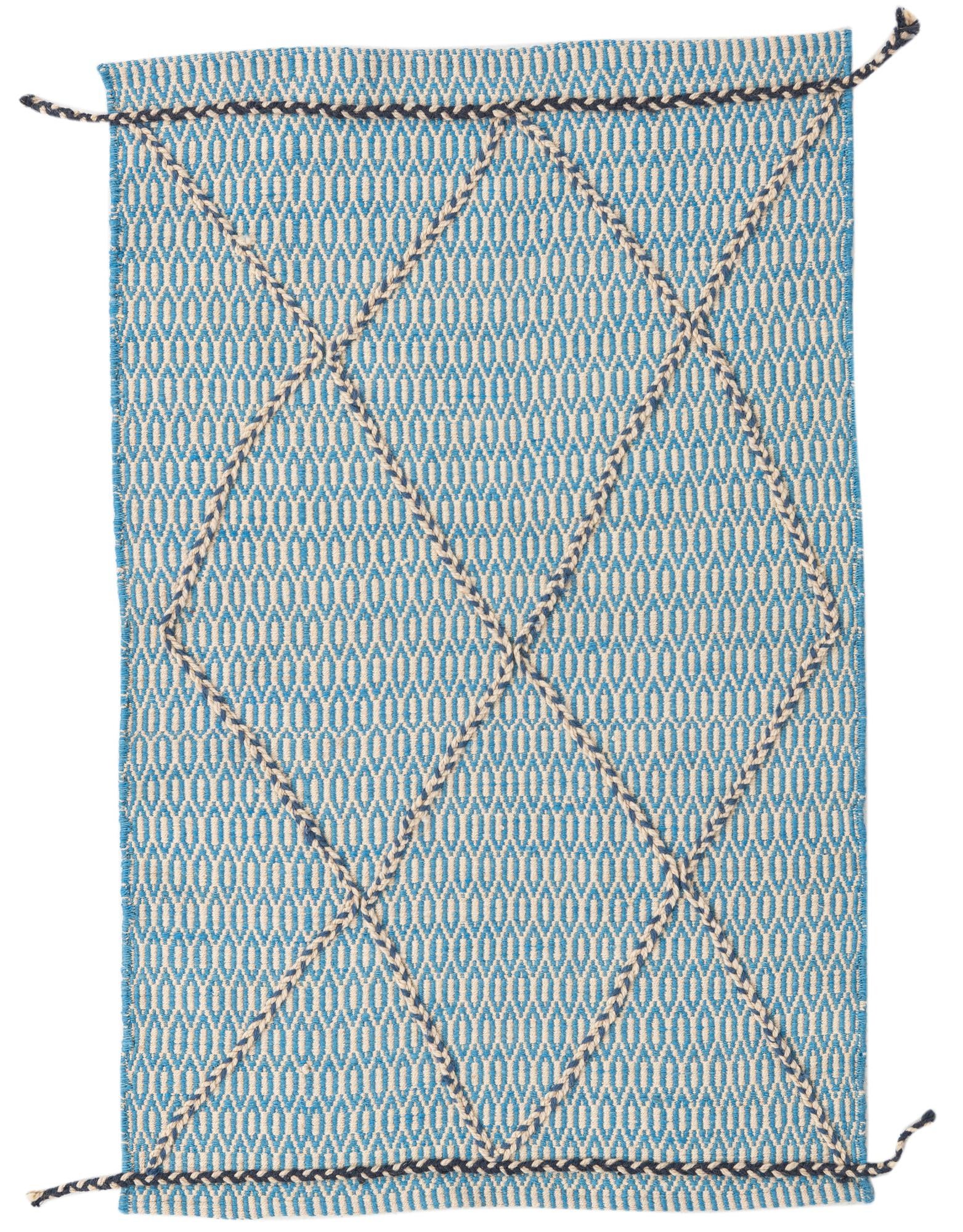 4' x 6' 1 Hand Knotted Darya Wool Rug