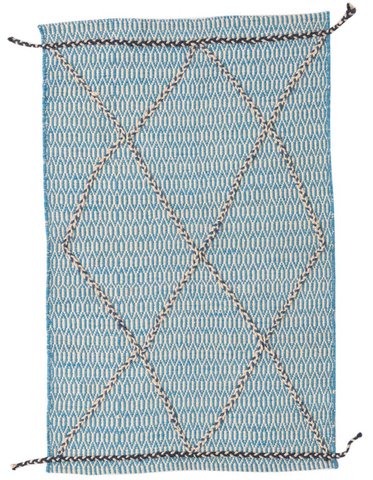 Detail image of 4' x 6' 1 Hand Knotted Darya Wool Rug
