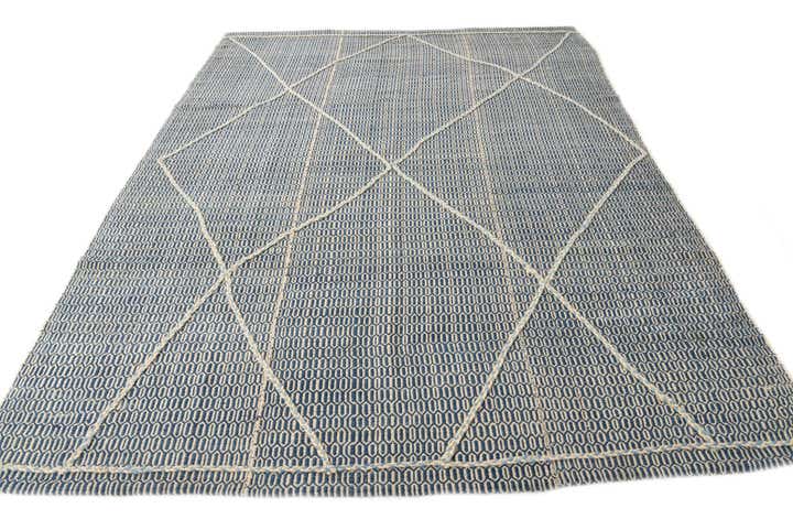7' 8 x 9' 11 Hand Knotted Darya Wool Rug