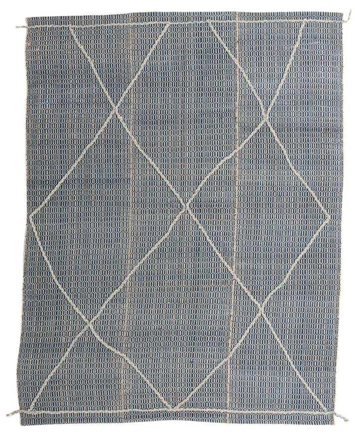 7' 8 x 9' 11 Hand Knotted Darya Wool Rug