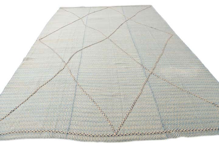 9' 9 x 14' 2 Hand Knotted Darya Wool Rug