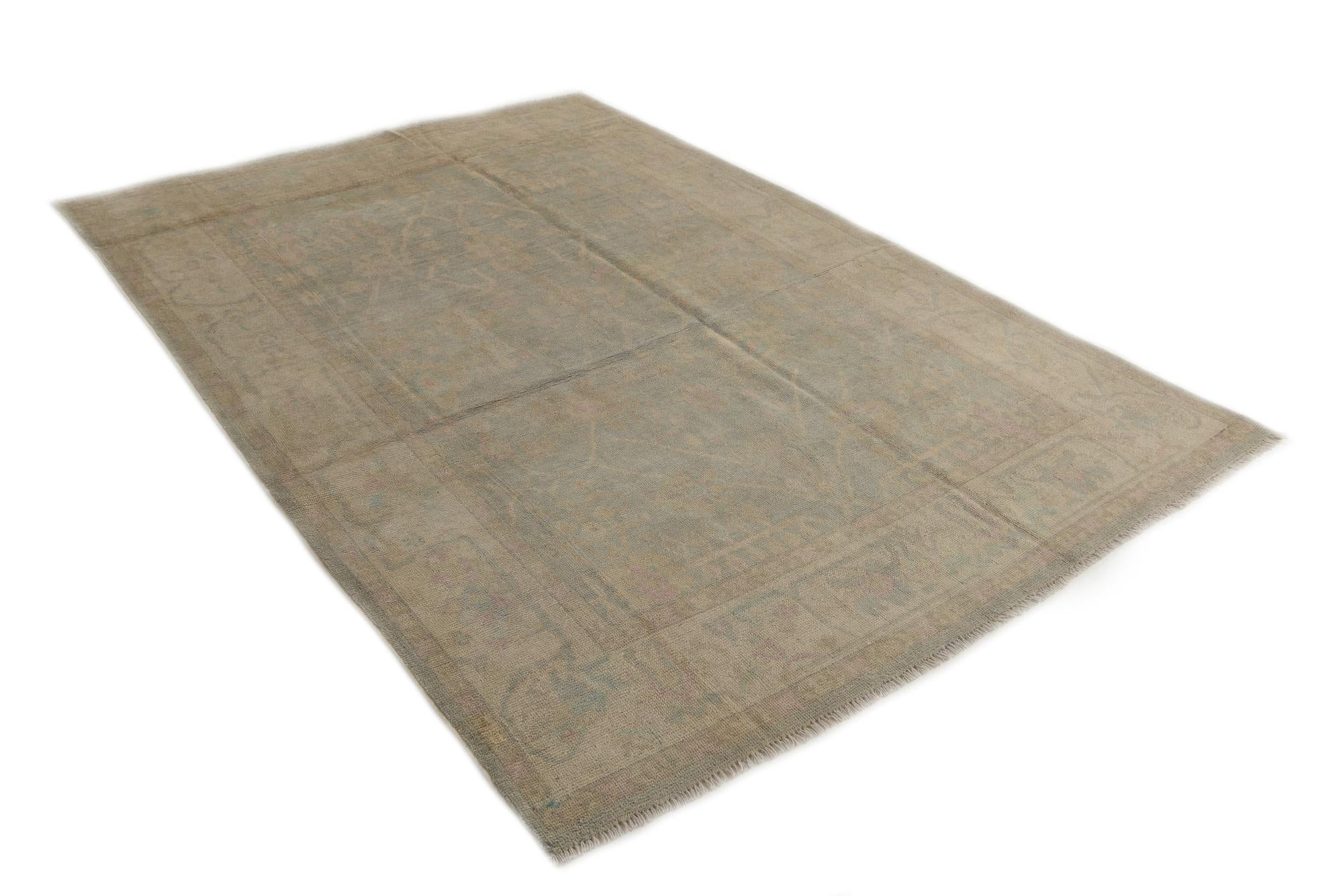 6' x 8' 9 Hand Knotted Darya Wool Rug
