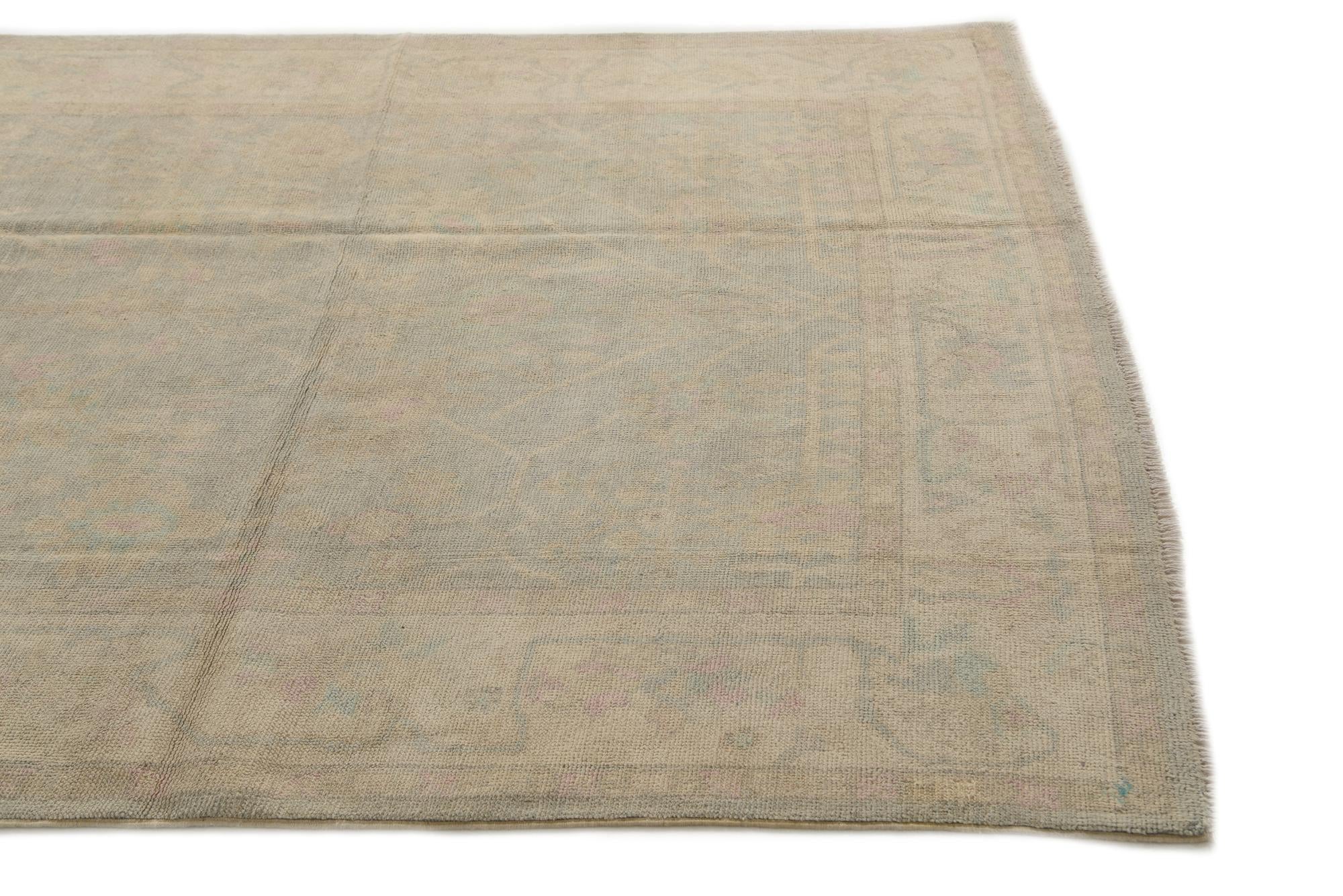 6' x 8' 9 Hand Knotted Darya Wool Rug