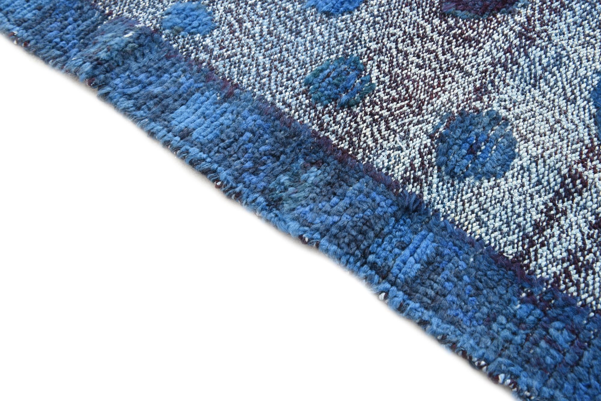 4' 11 x 6' 10 Hand Knotted Darya Wool Rug