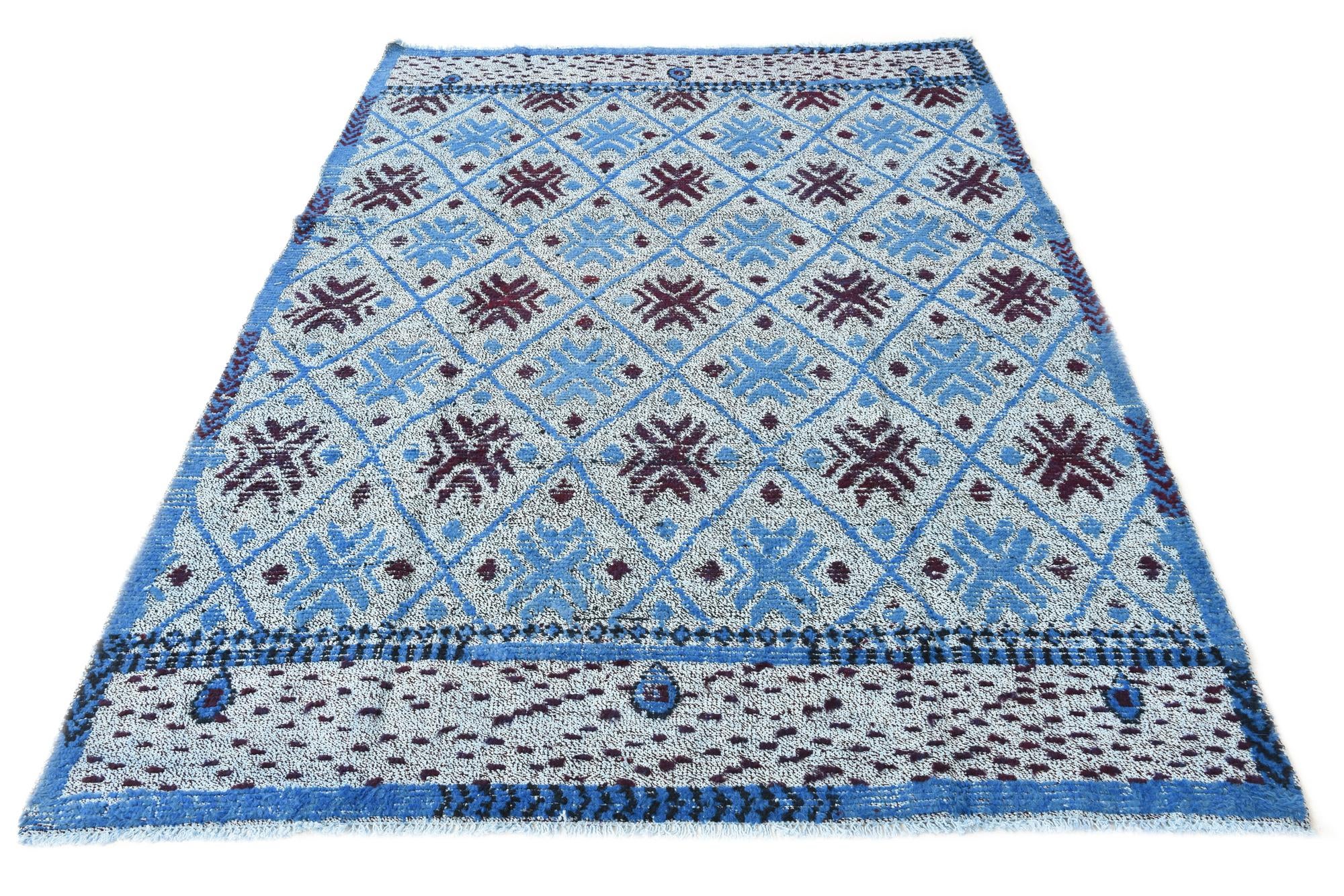 5' 11 x 8' 3 Hand Knotted Darya Wool Rug