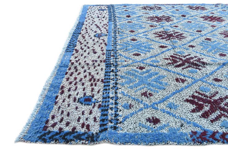 Detail image of 5' 11 x 8' 3 Hand Knotted Darya Wool Rug