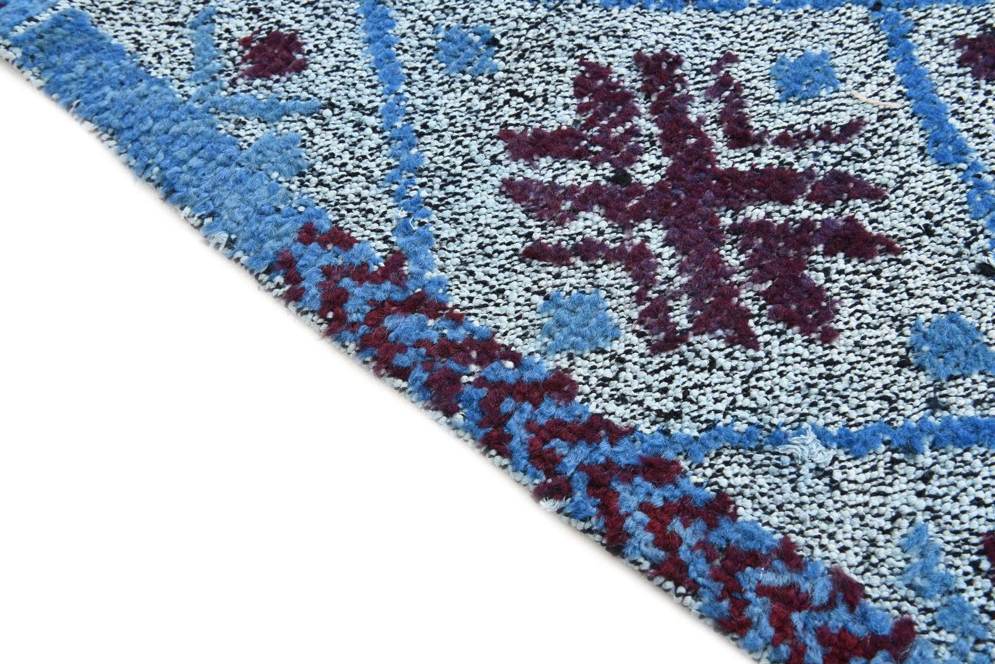 5' 11 x 8' 3 Hand Knotted Darya Wool Rug