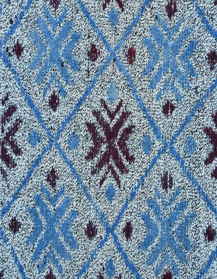 Detail image of 5' 11 x 8' 3  Hand Knotted Darya Wool Rug