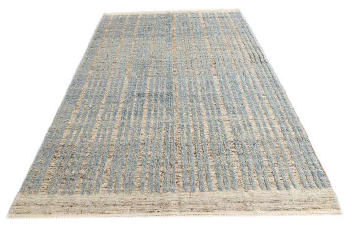 6' 4 x 9' 7 Hand Knotted Darya Wool Rug