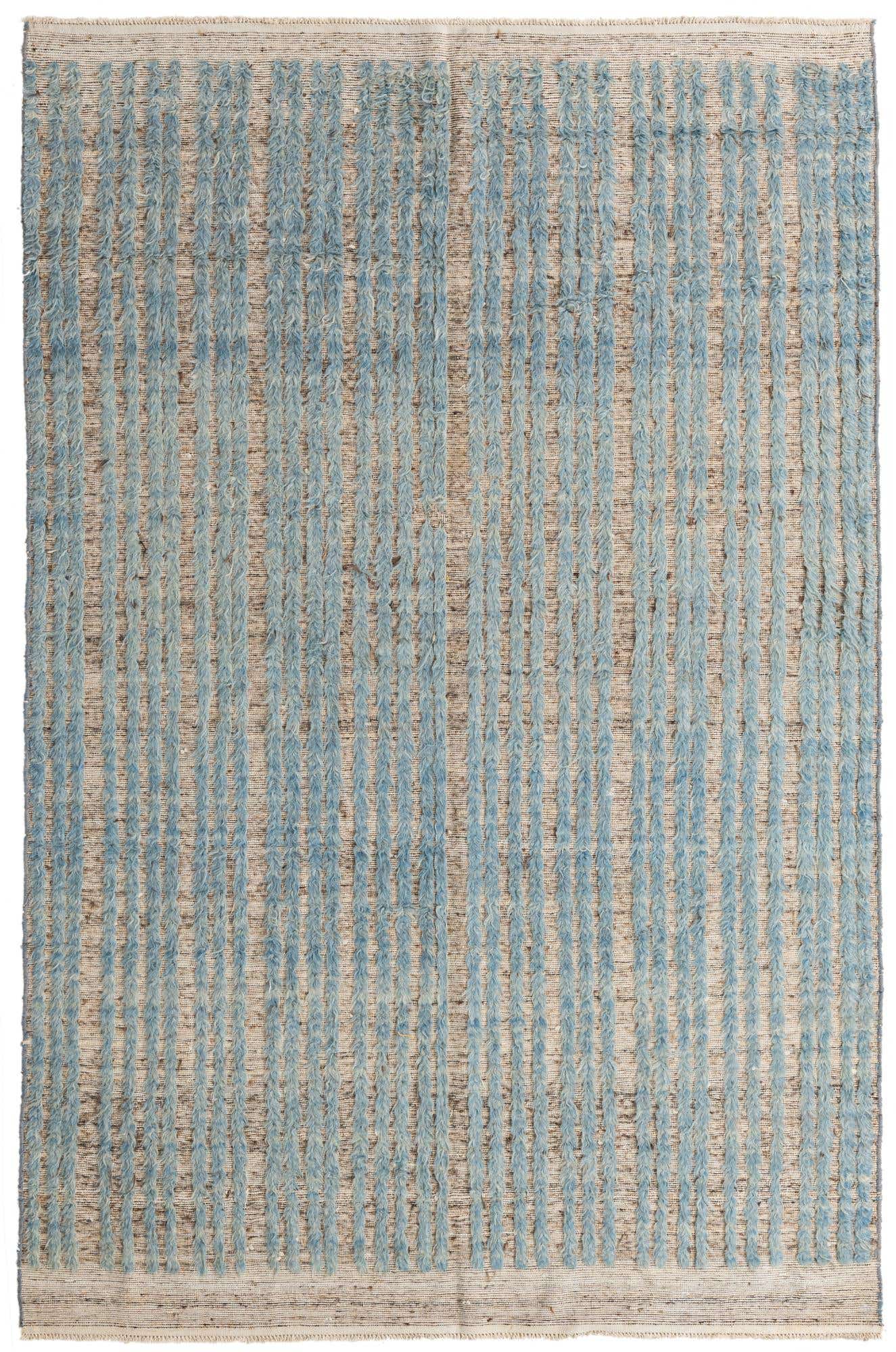 6' 4 x 9' 7 Hand Knotted Darya Wool Rug