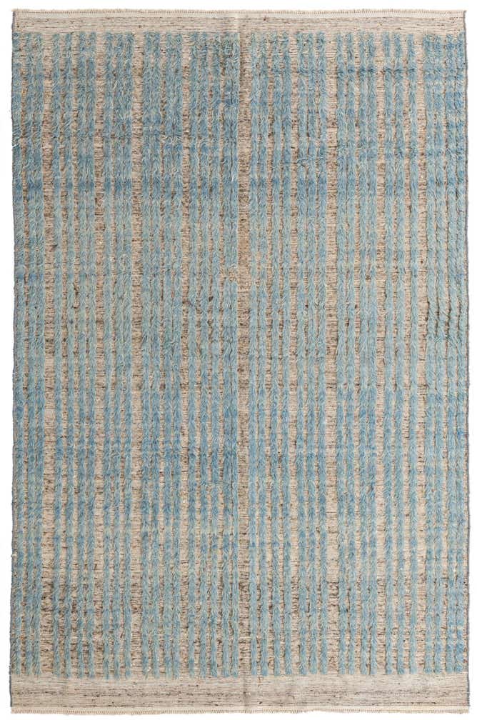 6' 4 x 9' 7 Hand Knotted Darya Wool Rug
