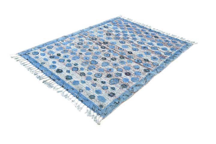 5' x 6' 7 Hand Knotted Darya Wool Rug