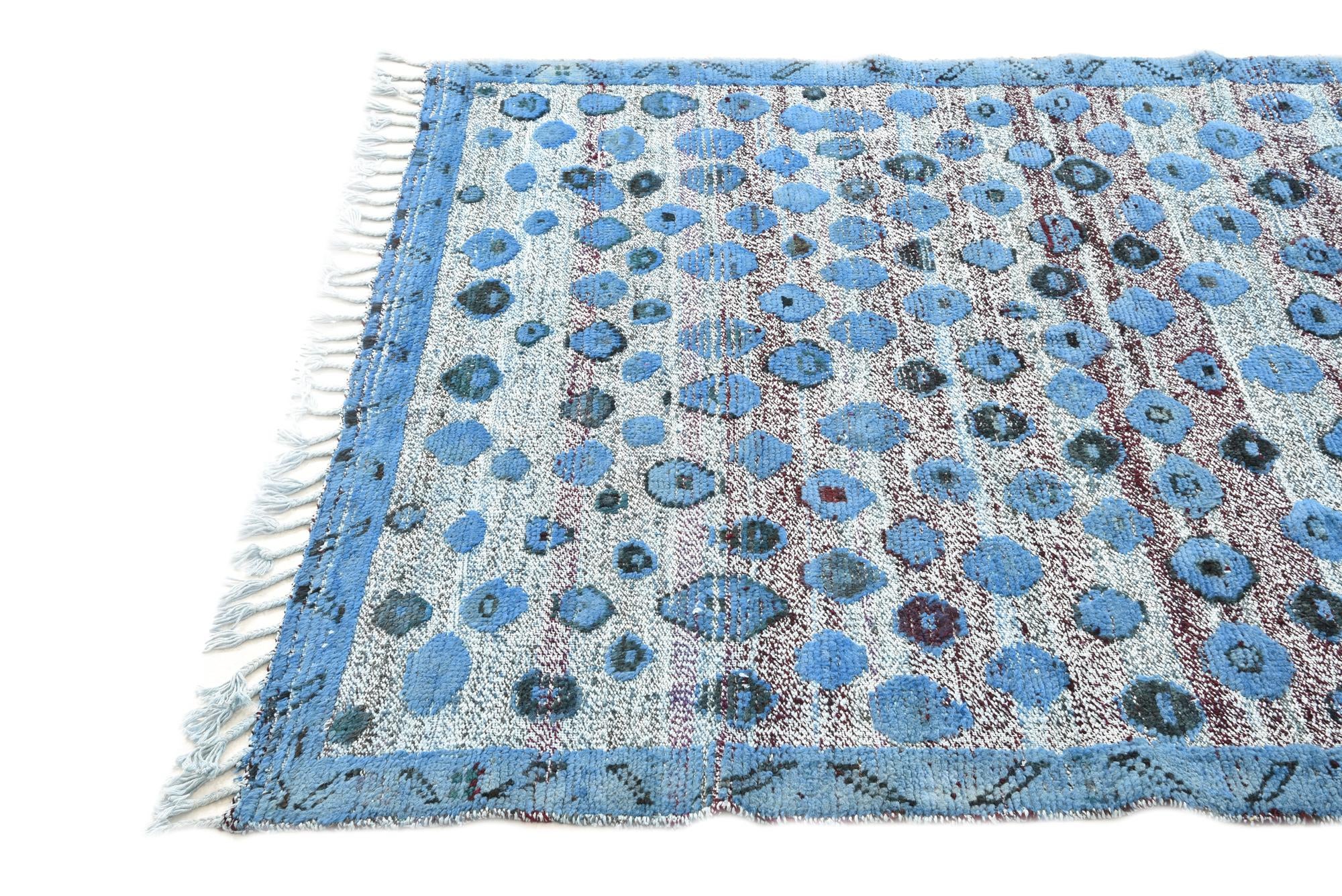5' x 6' 7 Hand Knotted Darya Wool Rug
