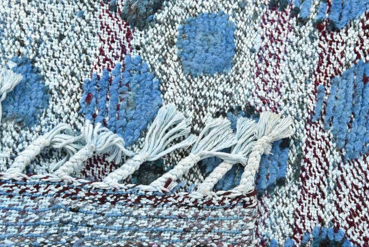5' x 6' 7 Hand Knotted Darya Wool Rug